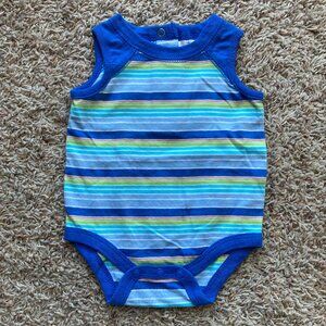 Circo Striped Tank Top Onesie Size NB